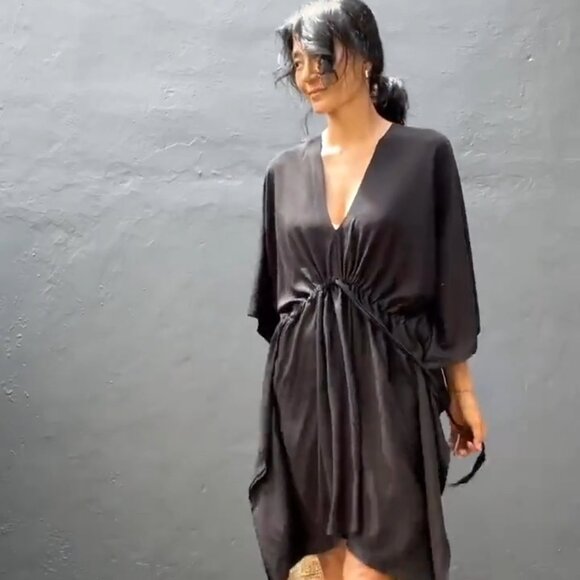 STYLE PARK ULUWATU SHORT KAFTAN DRESS - BNWT - ONE SIZE - Picture 4 of 9